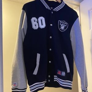 Oakland Raiders Varsity Jacket